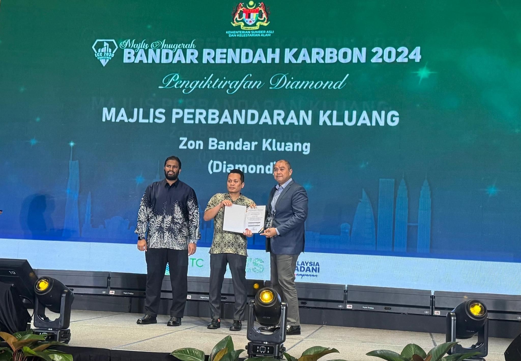 Majlis Anugerah Bandar Rendah Karbon 2024